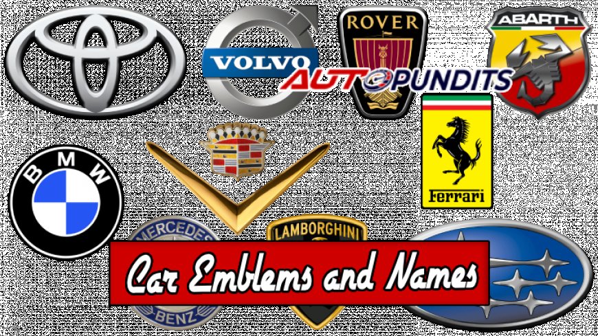 Top 10 Iconic Car Emblems and Names List