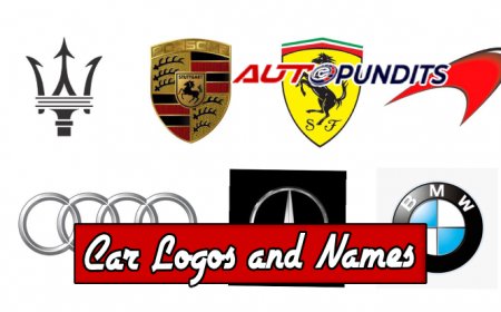 Top 10 Famous Car Logos and Names Revealed